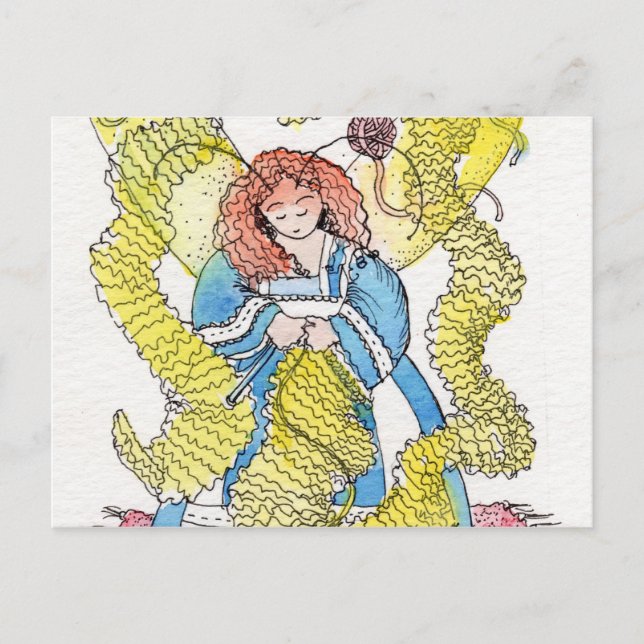 Carte Postale Le Knitter (Devant)