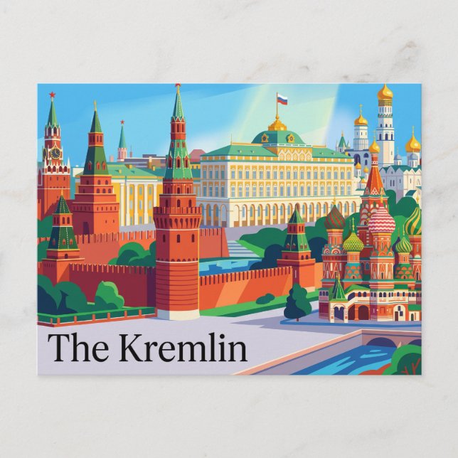 Carte Postale Le Kremlin Russie (Devant)