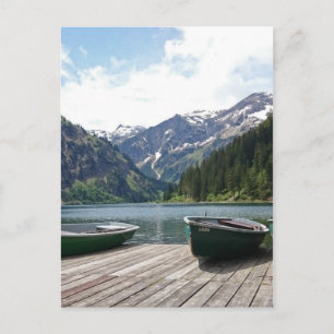 Carte Postale Le lac alpin