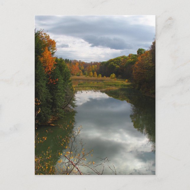 Carte Postale Le lac de Treman (Devant)