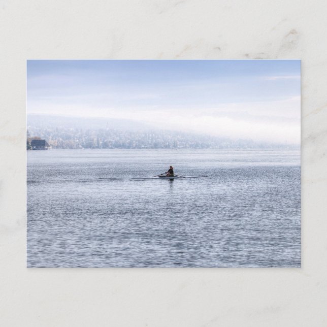 Carte Postale Le lac de Zurich (Devant)