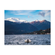 Le lac d'Orta dans le nord de l'italie