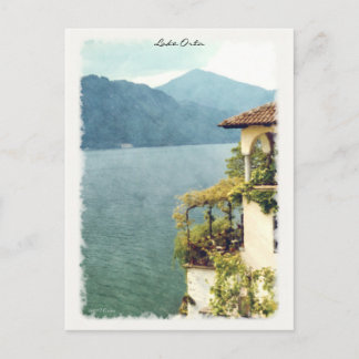 Carte Postale Le lac d'Orta de Orta San Giulio