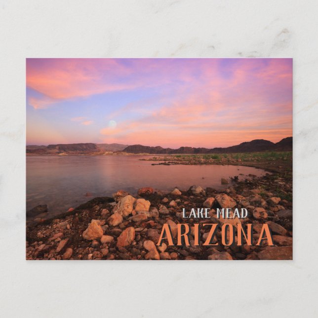 Carte Postale Le lac Mead Arizona (Devant)
