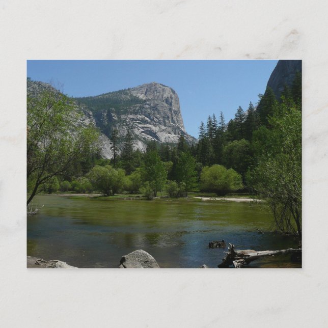 Carte Postale Le lac Mirror II dans le parc national de Yosemite (Devant)