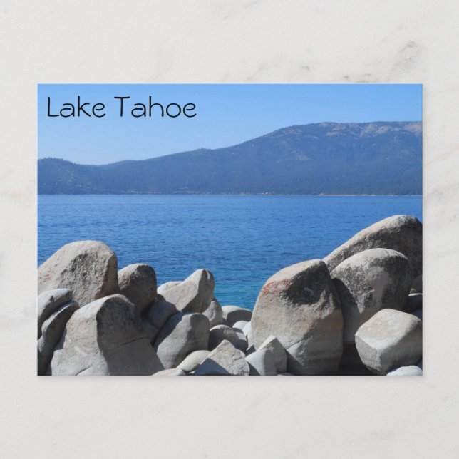 Carte Postale Le lac Tahoe (Devant)