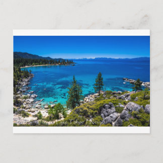 Carte Postale Le lac Tahoe