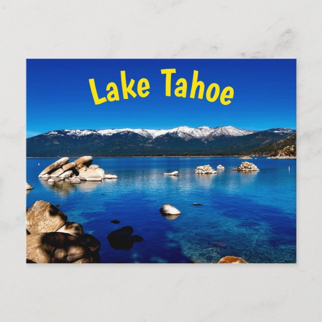Carte Postale Le lac Tahoe (Devant)