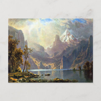 Carte Postale Le lac Tahoe peinture Nevada art par Albert Bierst