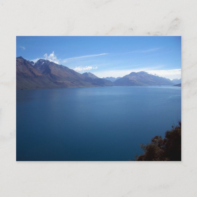 Carte Postale Le lac Wakatipu (Devant)