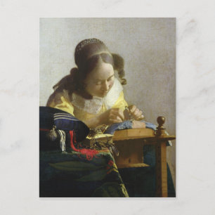 Carte Postale Le Lacemaker, 1669-70