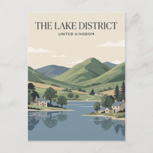 Carte Postale Le Lake District Royaume-Uni