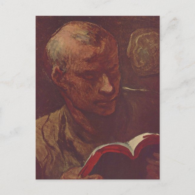 Carte Postale Le lecteur (Devant)