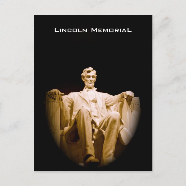 Carte Postale Le Lincoln Memorial (Devant)