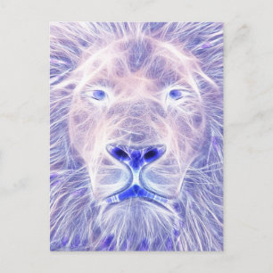 Carte Postale Le lion électrique