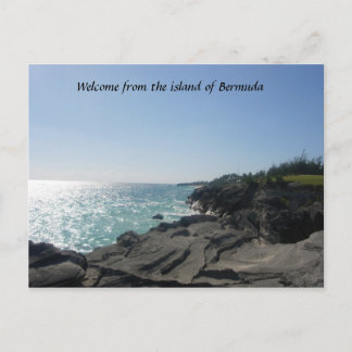 Carte Postale Le littoral des Bermudes