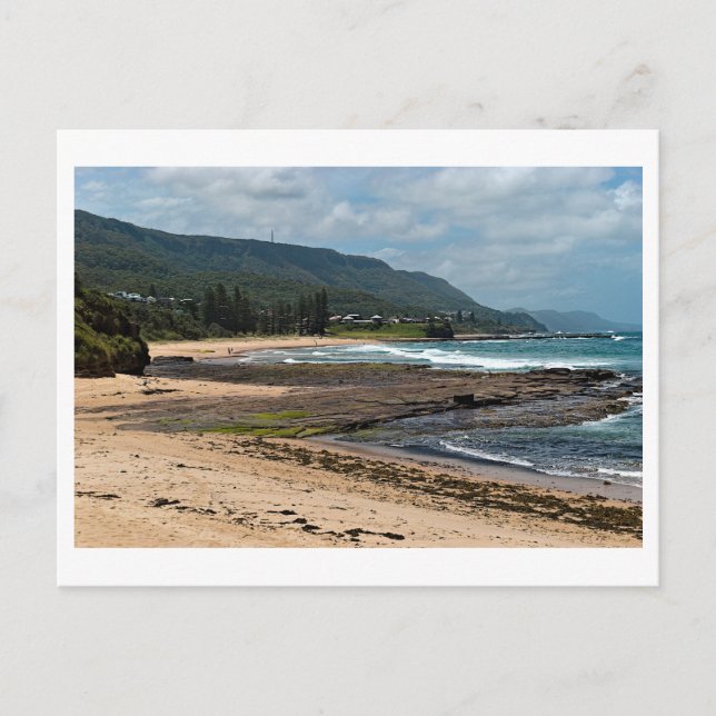 Carte Postale Le littoral du Wollongong (Devant)