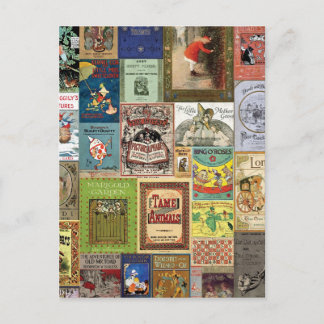 CARTE POSTALE LE LIVRE DE JSBC COUVRE LA COLLECTION DE LIVRES CO