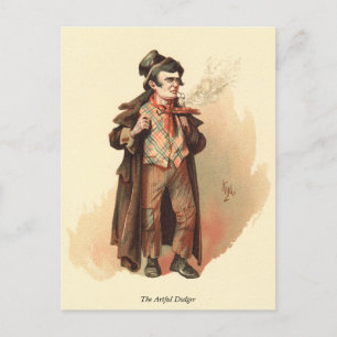 Carte Postale Le livre de l'amour de Kyd, Oliver Twist de Dicken