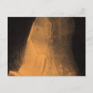 Carte Postale Le Livre de Lumière, 1893 par Odilon Redon