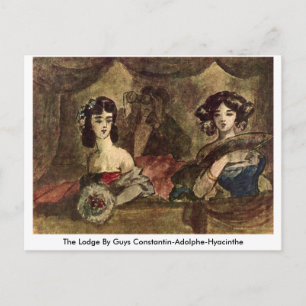 Carte Postale Le Lodge By Guys Constantin-Adolphe-Hyacinthe