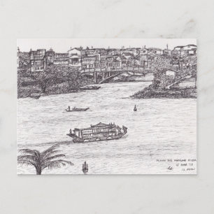 Carte Postale Le long de la rivière des parfums