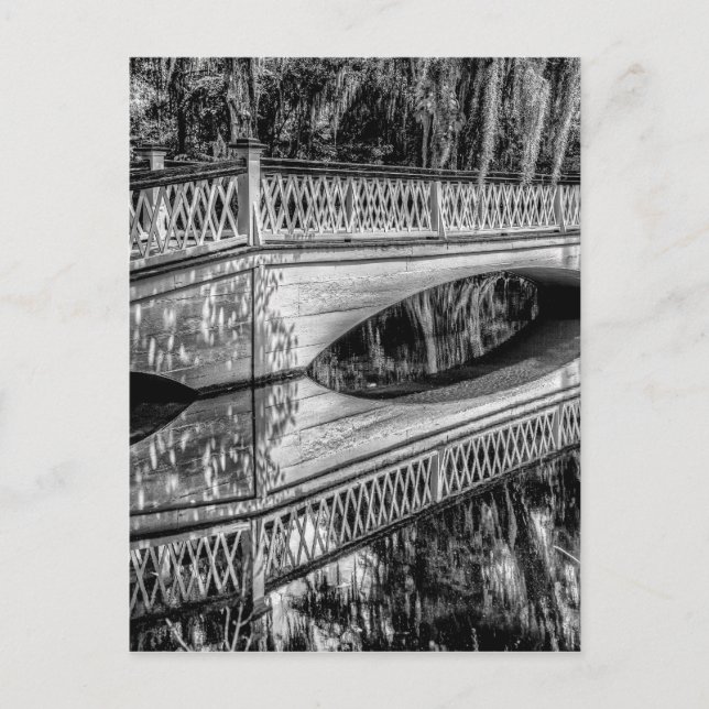 Carte Postale Le long pont blanc (b&w).jpg (Devant)