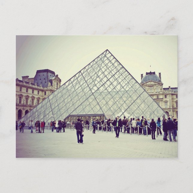 Carte Postale Le Louvre (Devant)
