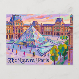 Carte Postale Le Louvre France