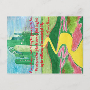 Carte Postale Le magicien de l'art d'Oz