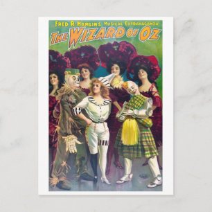 Carte Postale Le magicien d'Oz