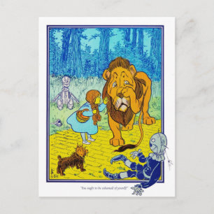 Carte Postale Le Magicien d'Oz : Vous devriez avoir honte !