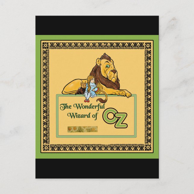 Carte Postale Le Magicien Merveilleux d'Oz (Devant)