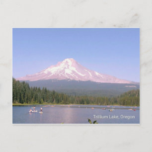 Carte Postale Le magnifique lac Trillium en Oregon