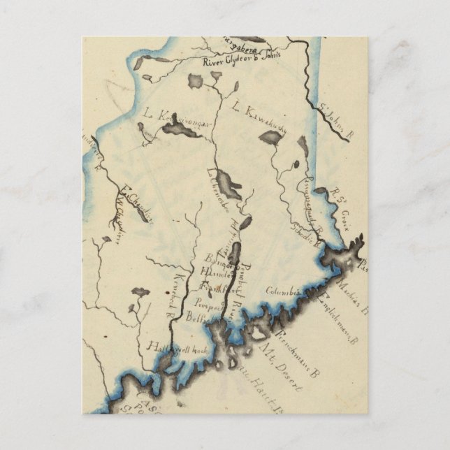 Carte Postale Le Maine 11 (Devant)