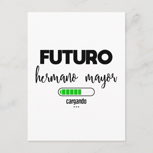 Carte Postale Le maire de Futuro Hermano, cargando (Devant)