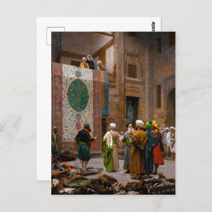 Carte Postale Le marchand de tapis   Jean-Léon Gérôme  