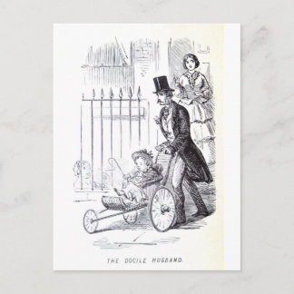 Carte Postale Le mari Docile
