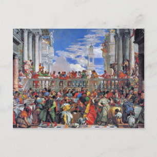 Carte Postale Le Mariage À Cana, Mariage À Cana,