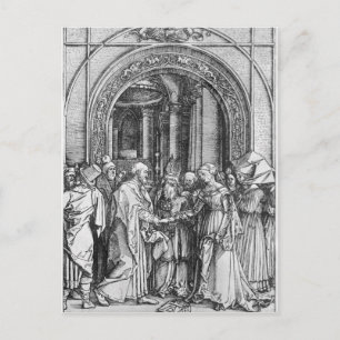 Carte Postale Le mariage de la Vierge