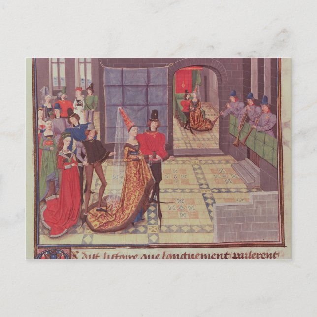 Carte Postale Le mariage de Renaud De Montauban et (Devant)