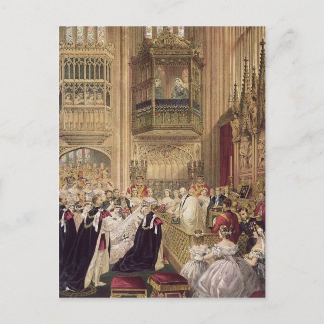 Carte Postale Le mariage d'Edouard VII (Devant)
