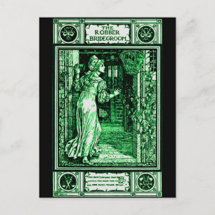 Carte Postale Le marié voleur de Grimm