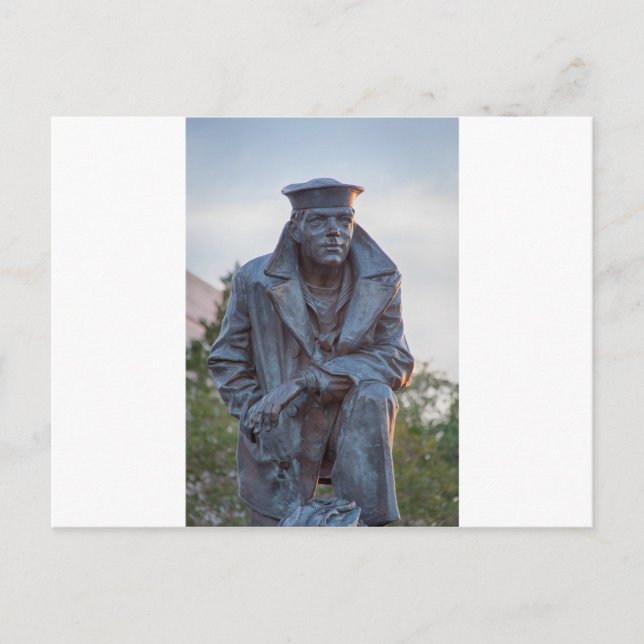 Carte Postale Le marin solitaire (Devant)