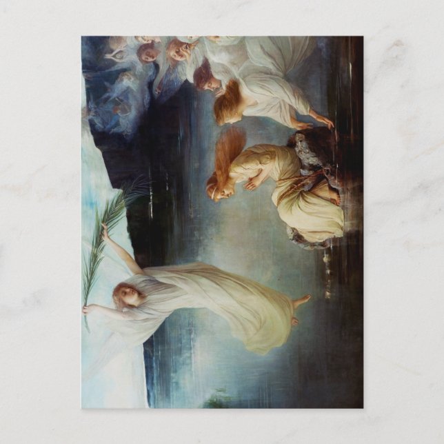 Carte Postale Le martyre de Sainte Christine (Devant)