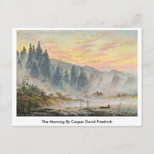 Carte Postale Le Matin De Caspar David Friedrich