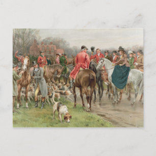 Carte Postale Le matin d'un hiver, des poires Annual, 1908