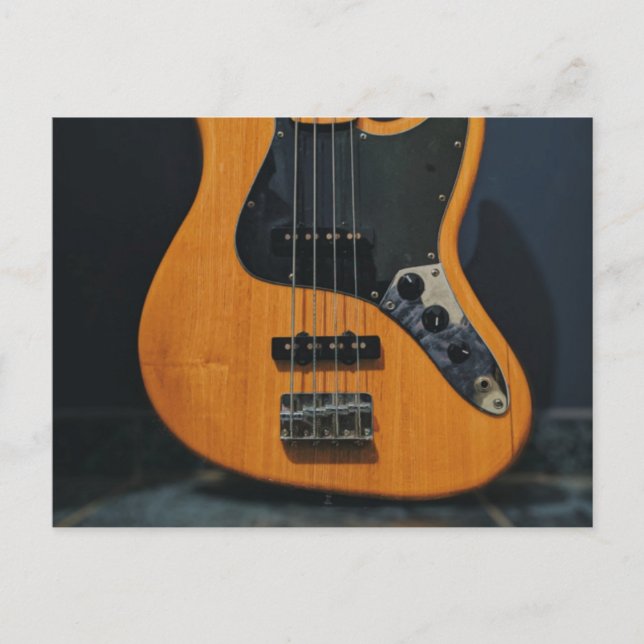 Carte Postale Le Meilleur Bassiste (Devant)