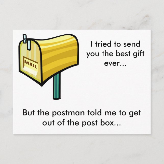 Carte Postale Le Meilleur Cadeau Jamais? (Devant)