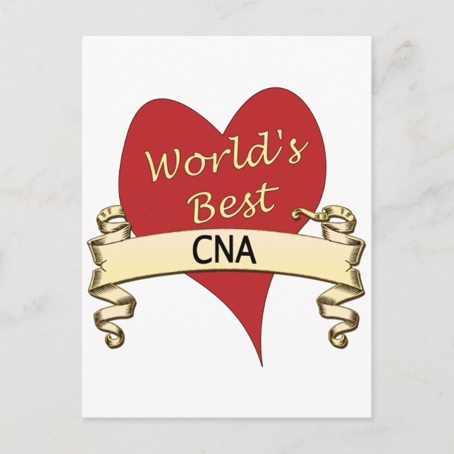 Carte Postale Le meilleur CNA du monde (Devant)